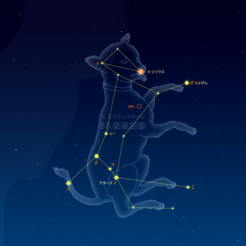 おおいぬ座(シリウス)